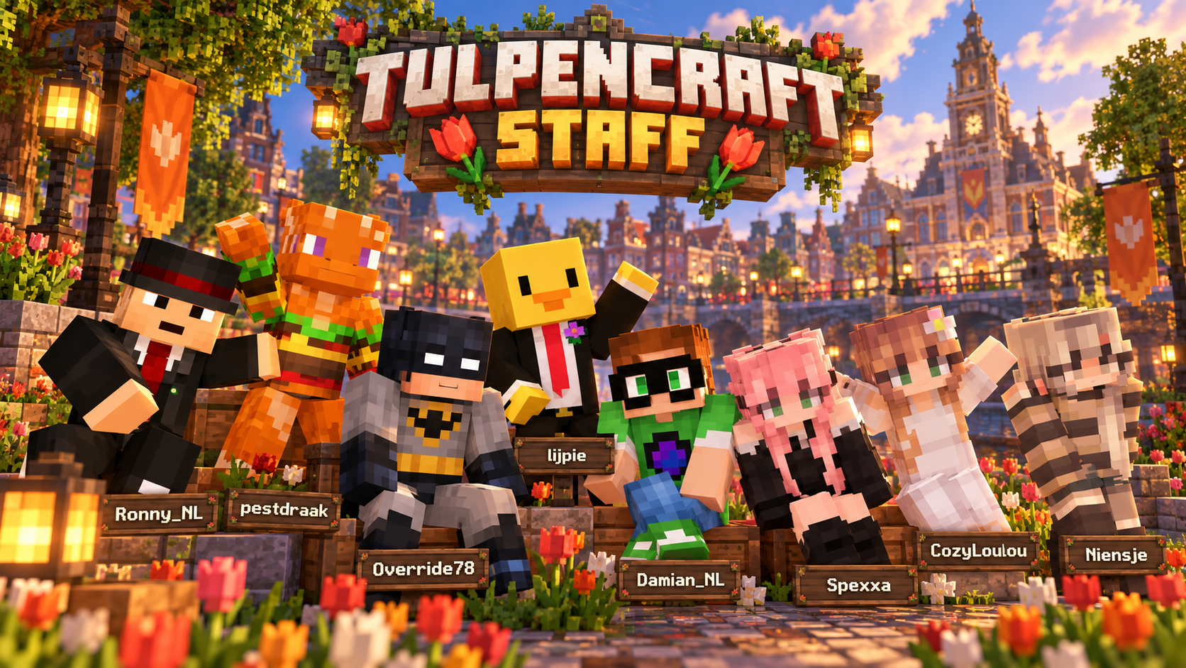 Het TulpenCraft Staff Team